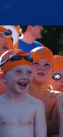 Laughing, happy children